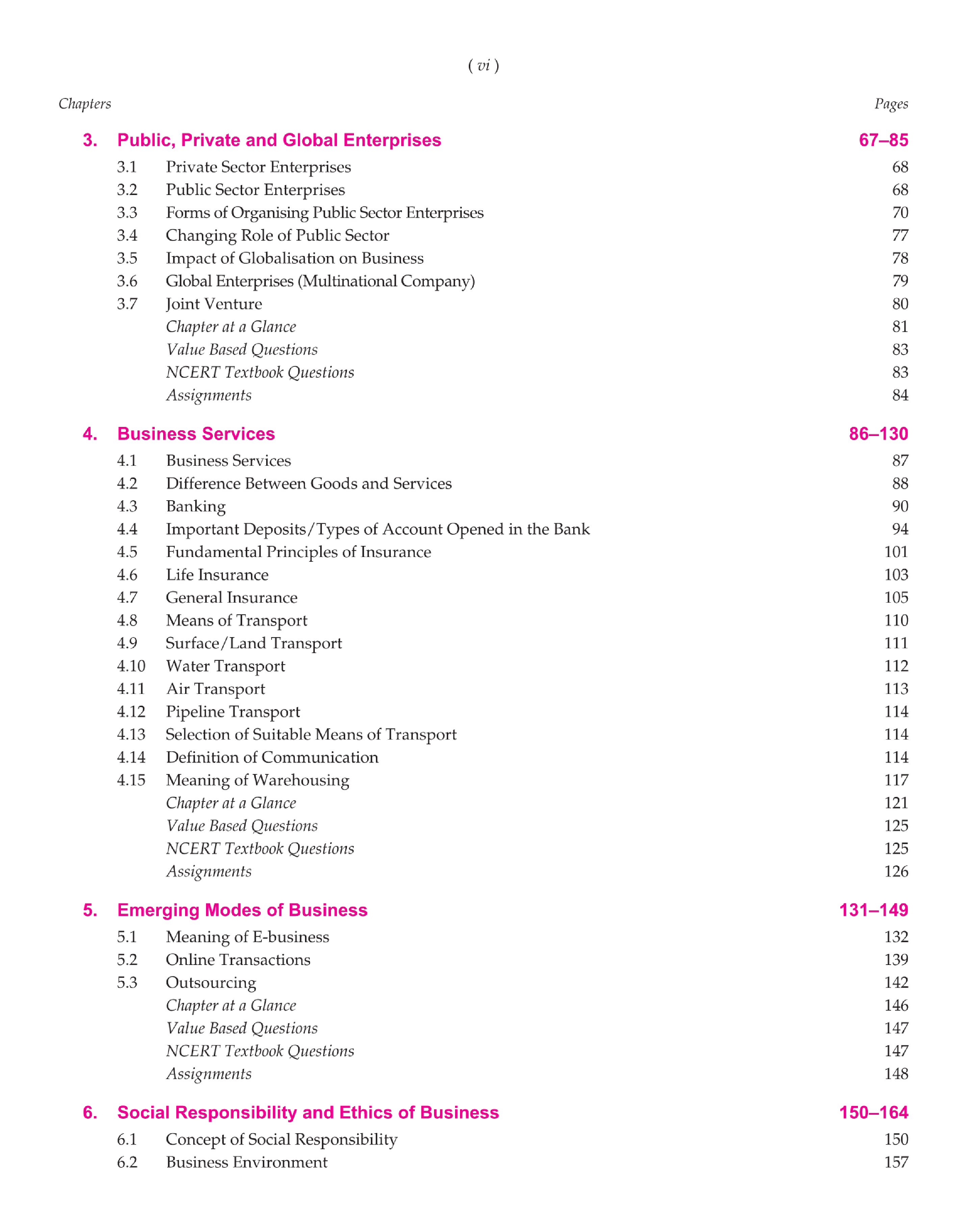 Comprehensive Business Studies Class-XI - Page 5