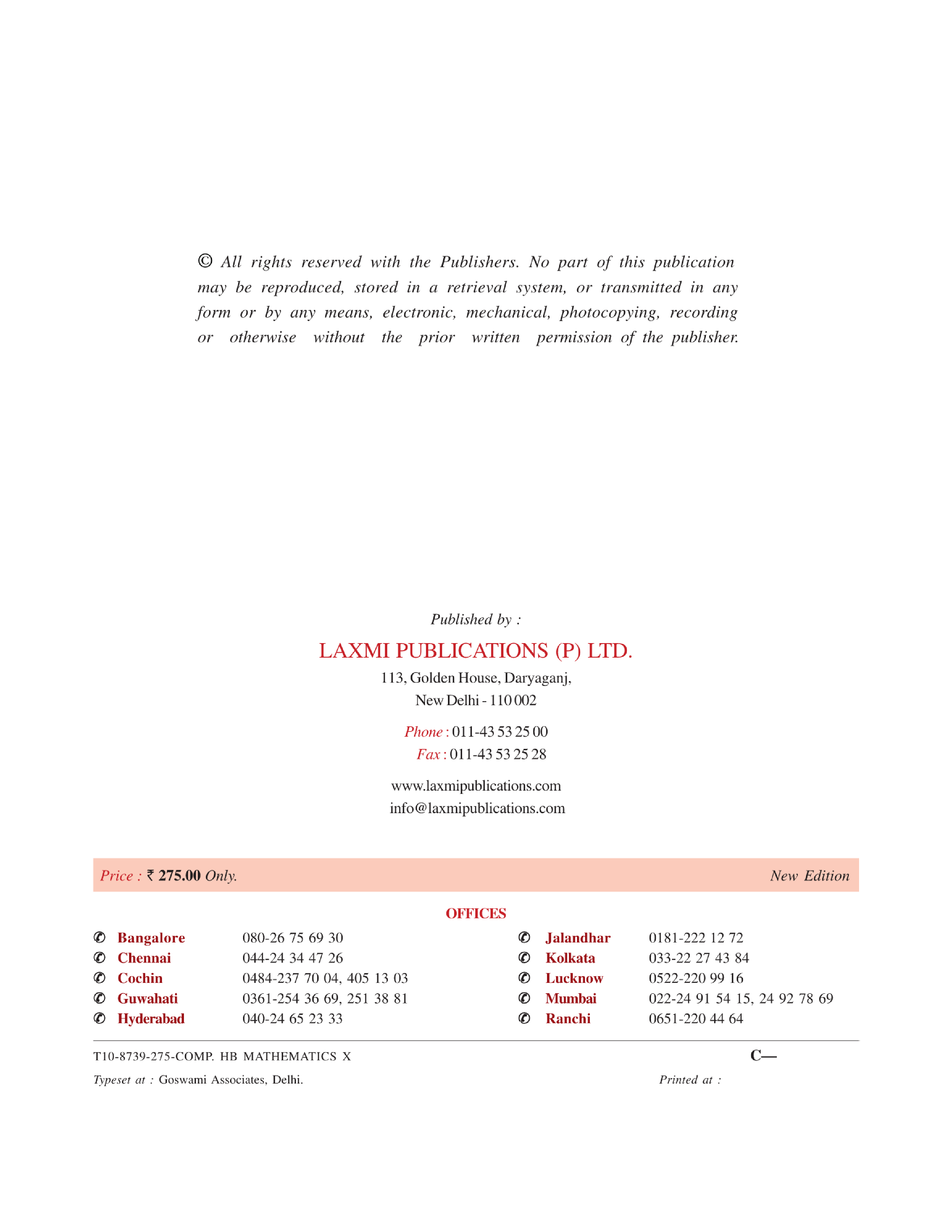 Comprehensive Mathematics Activities and Project Class-X - Page 5