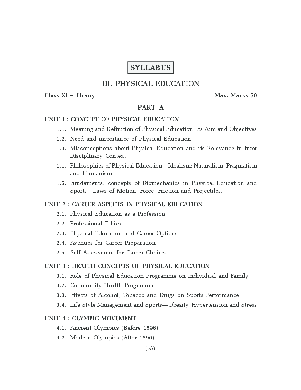 Comprehensive Physical Education Class-XI - Page 5