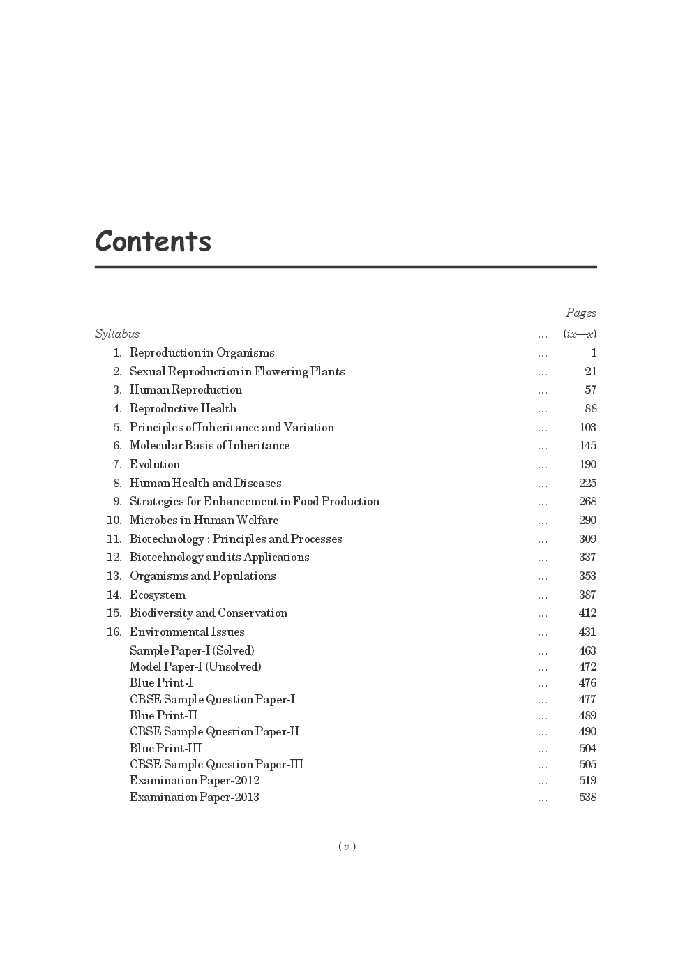 Exam kit Biology-XII - Page 3