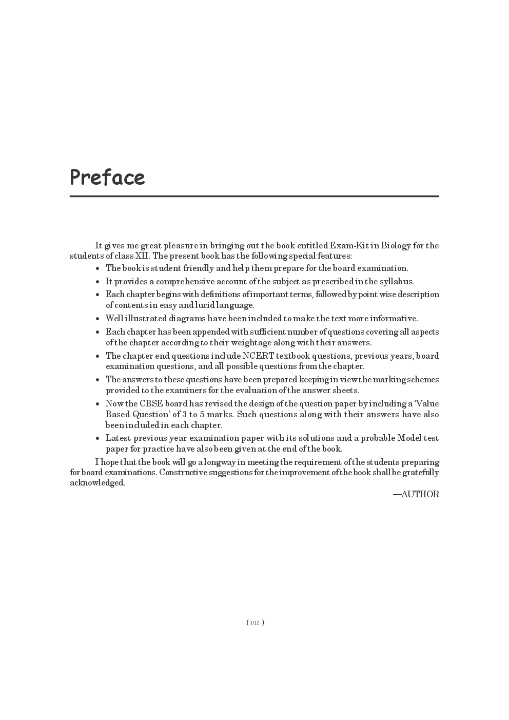 Exam kit Biology-XII - Page 4