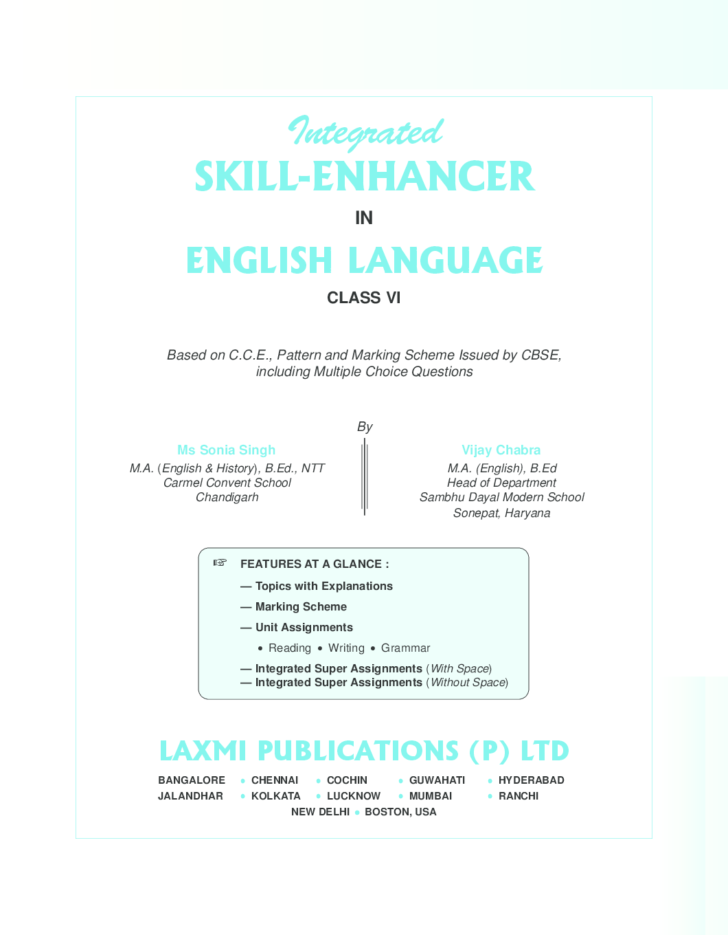 Integrated Skill Enhancer in English Class-VI - Page 2