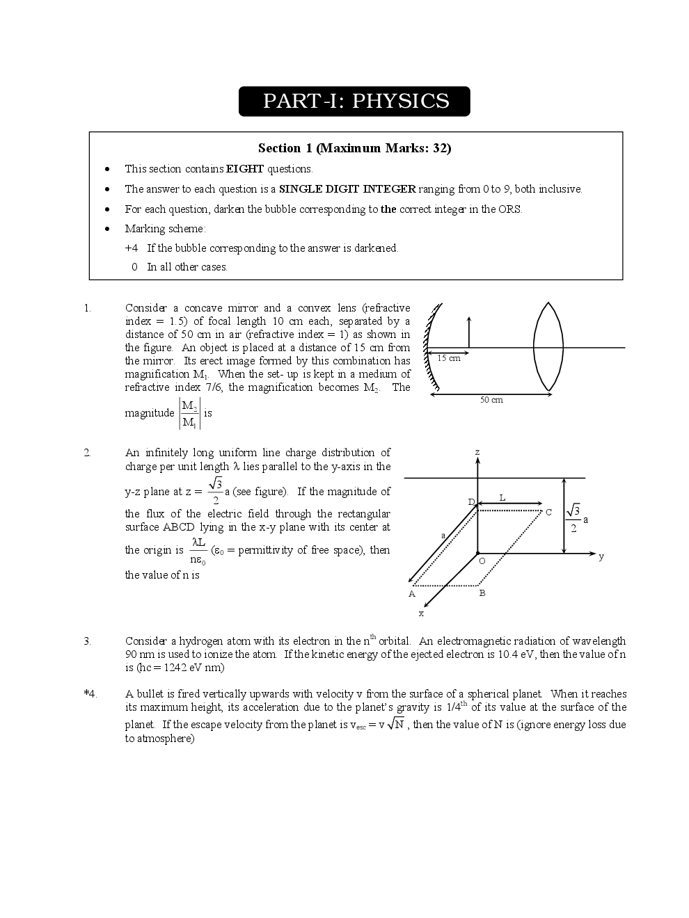 JEE-Advance Solved Question Papers - Paper 1 (Physics,Chemistry,Maths) 2013-2015 - Page 2