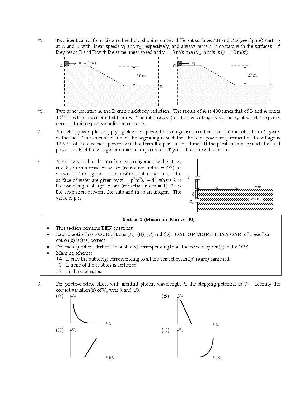 JEE-Advance Solved Question Papers - Paper 1 (Physics,Chemistry,Maths) 2013-2015 - Page 3
