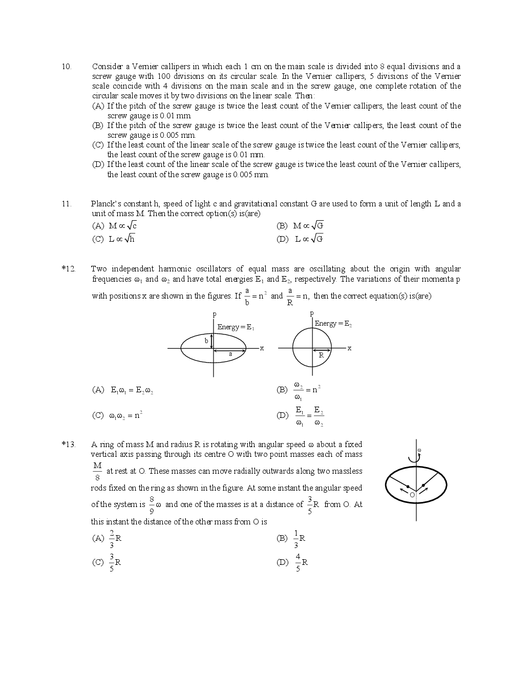 JEE-Advance Solved Question Papers - Paper 1 (Physics,Chemistry,Maths) 2013-2015 - Page 4
