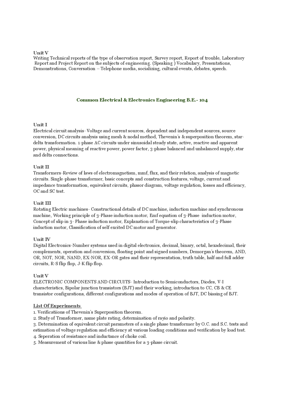 Question Papers for First Year Engineering 2013 - Page 4