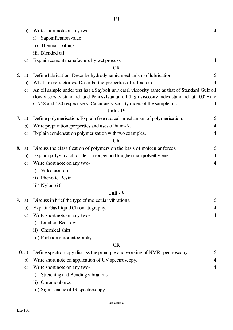 Question Papers for First Year Engineering 2014 - Page 3