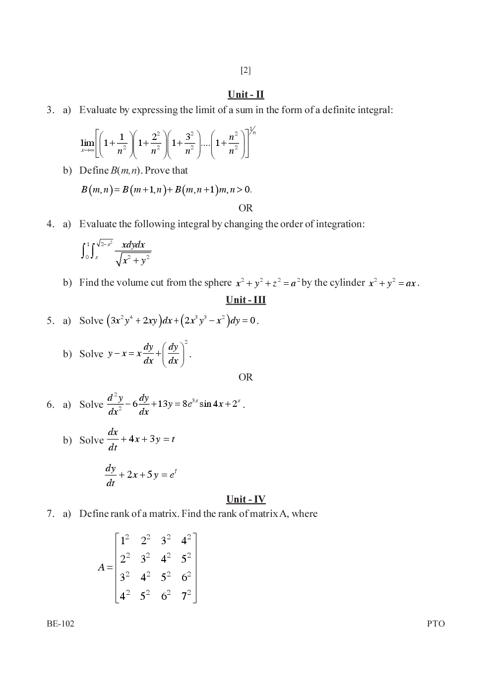 Question Papers for First Year Engineering 2014 - Page 5
