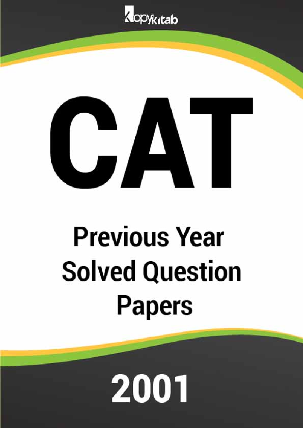 CAT Previous Year Solved Question Papers  2001 - Page 1