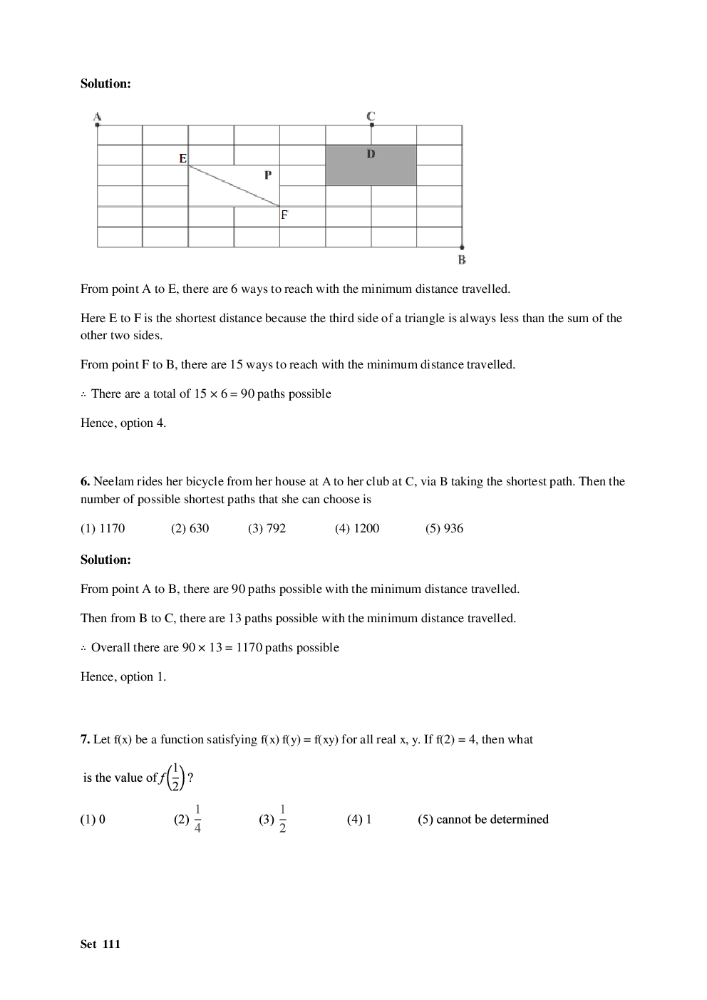 CAT Previous Year Solved Question Papers  2008 - Page 5