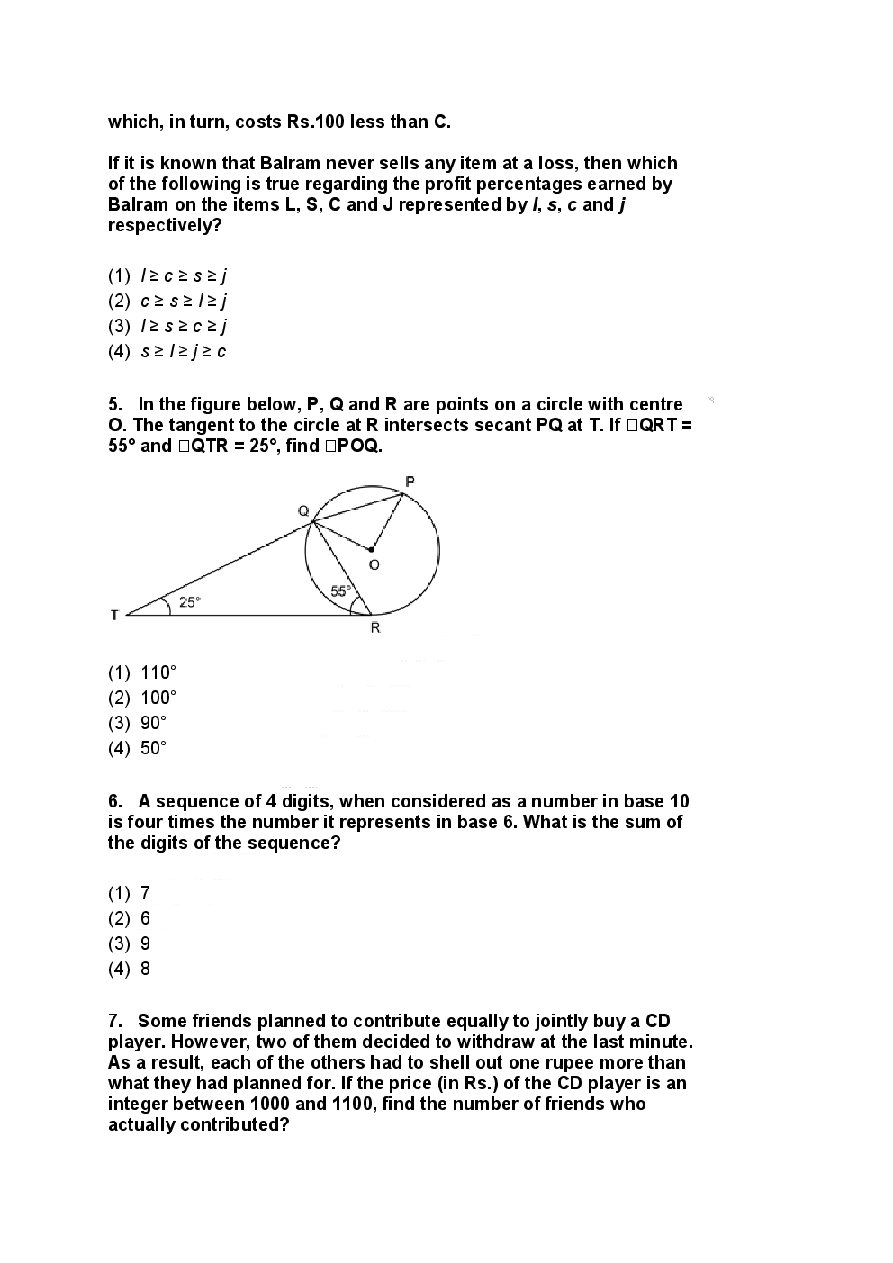 CAT Previous Year Solved Question Papers  2013 - Page 3