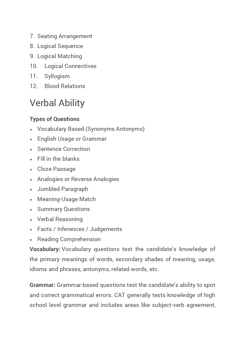 CAT 2016 Syllabus And Quantitative Aptitude Papers With Solutions - Page 5