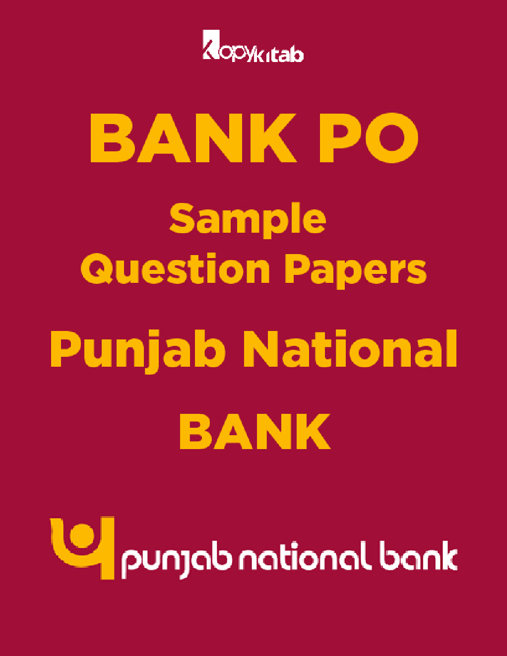 BANK PO Sample Question Papers For Punjab National Bank - Page 1