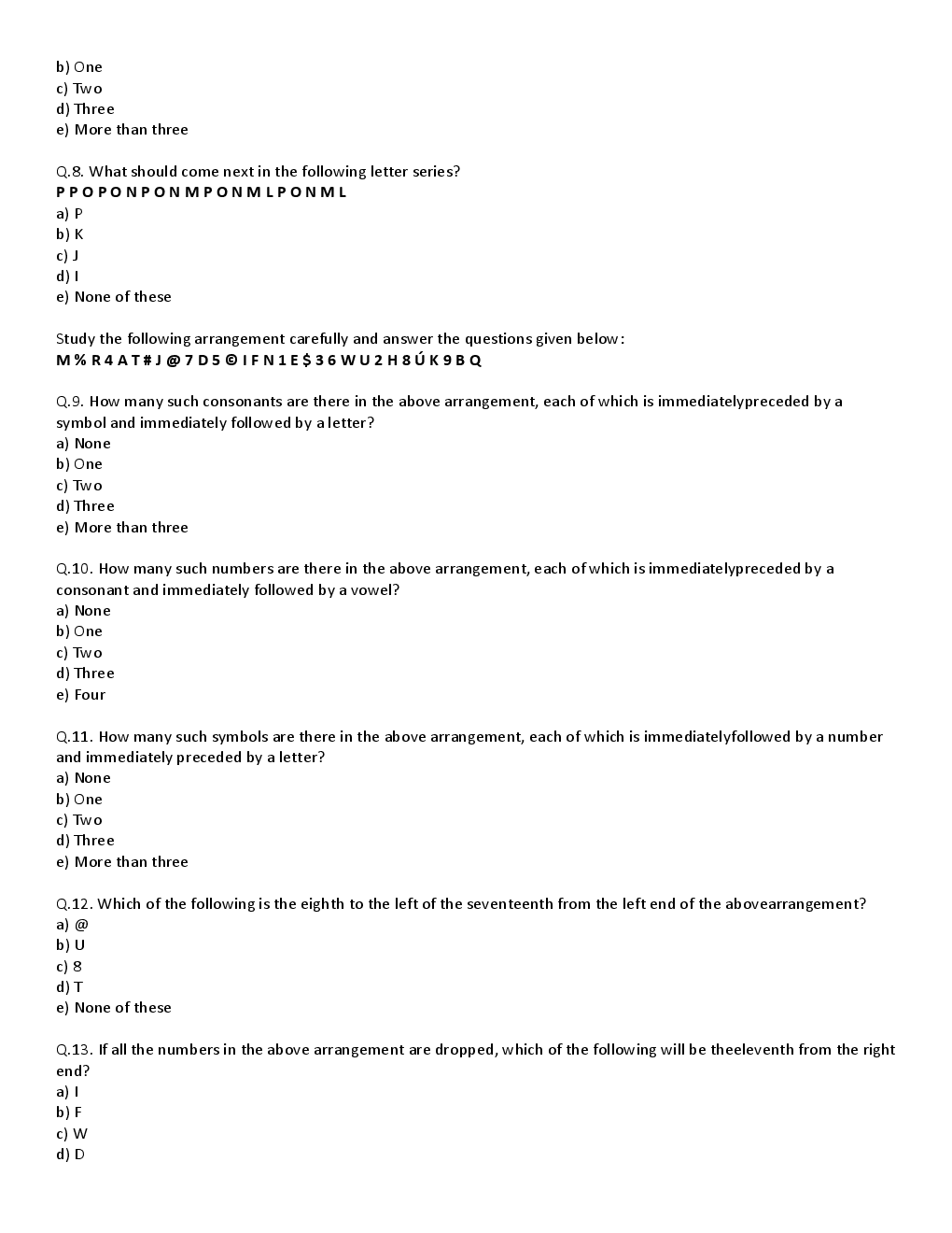 BANK PO Sample Question Papers For Union Bank - Page 3