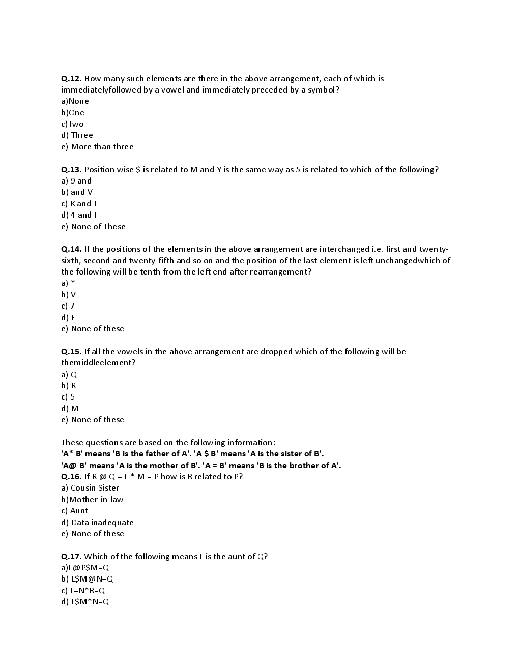 BANK PO Sample Question Papers For United Bank - Page 4