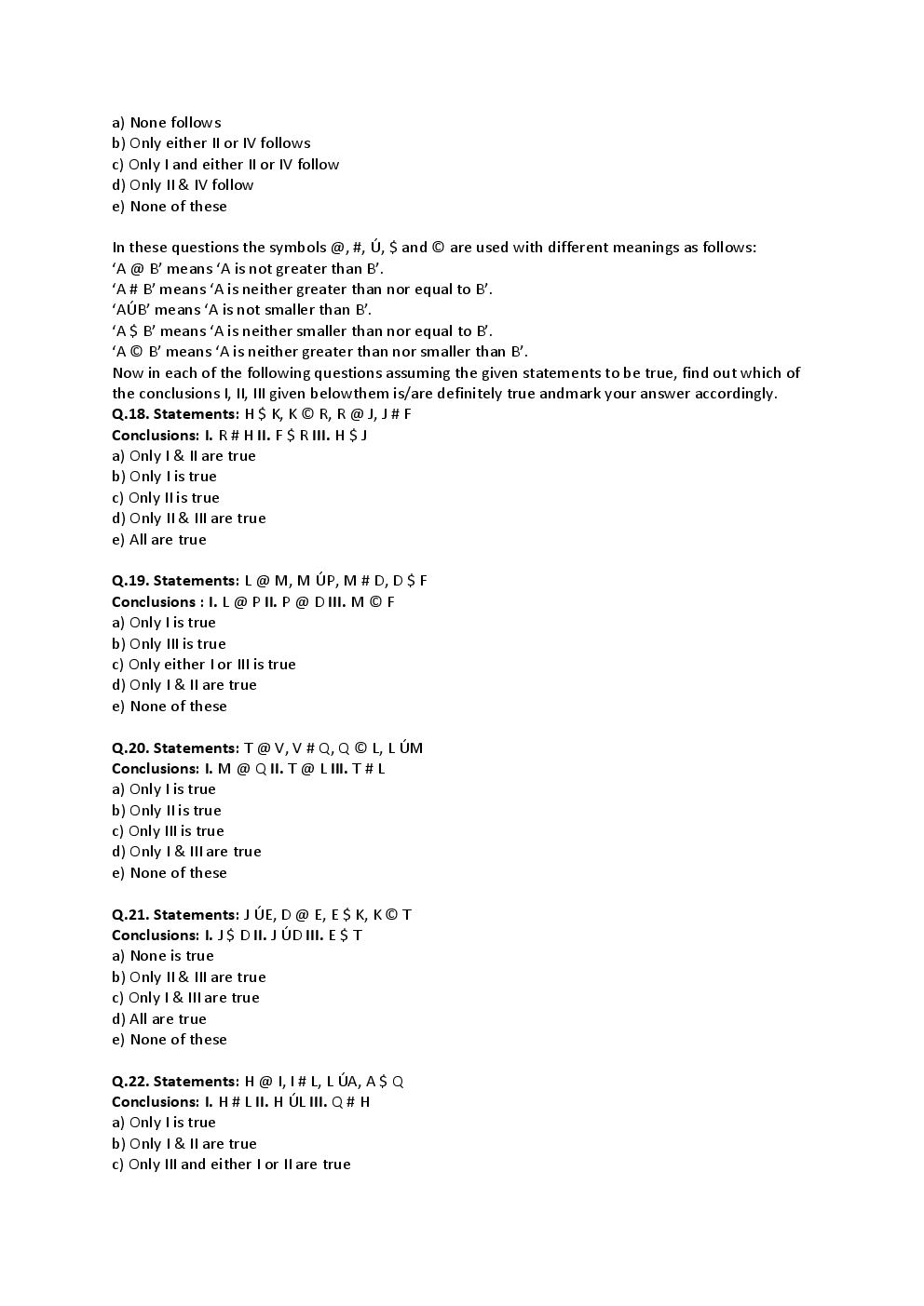 BANK PO Sample Question Papers For Allahabad Bank - Page 5