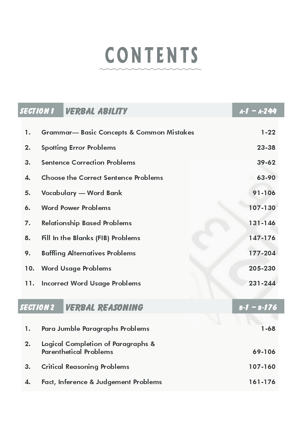 Verbal Ability and Comprehension CAT - Page 5