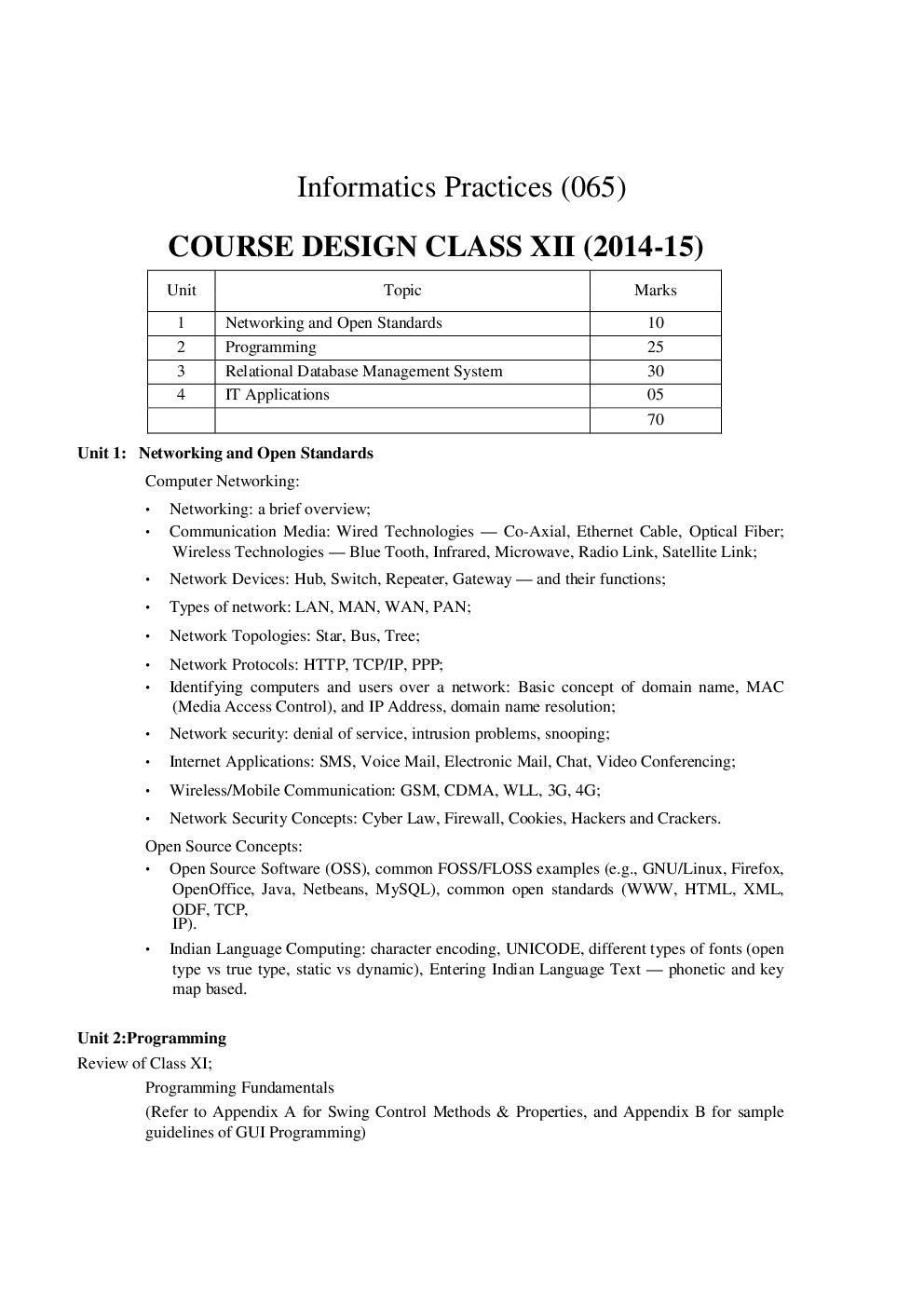 Informatics Practices Study Material for Class XII - Page 3