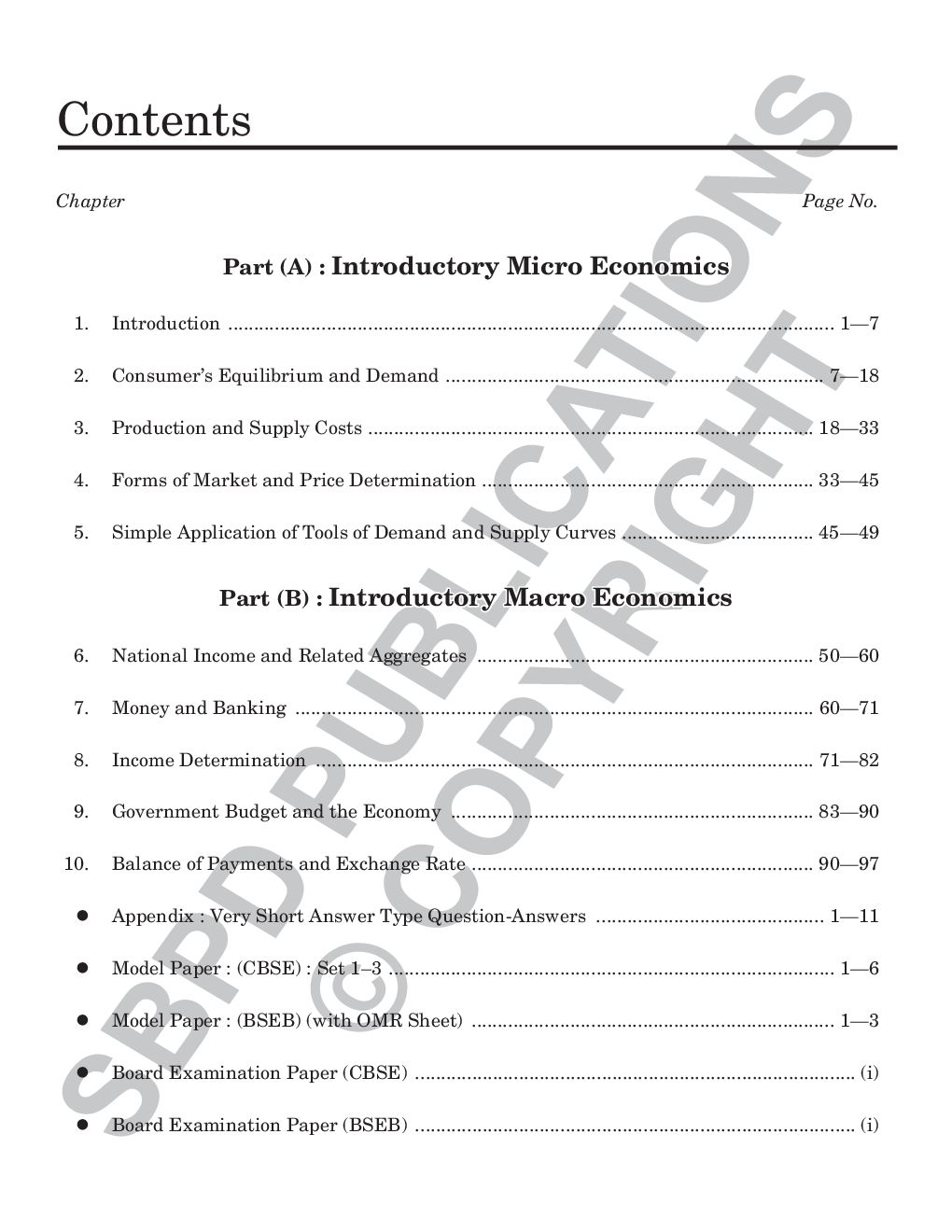 Chapterwise Question Bank With Solutions Economics Class XIIth - Page 4