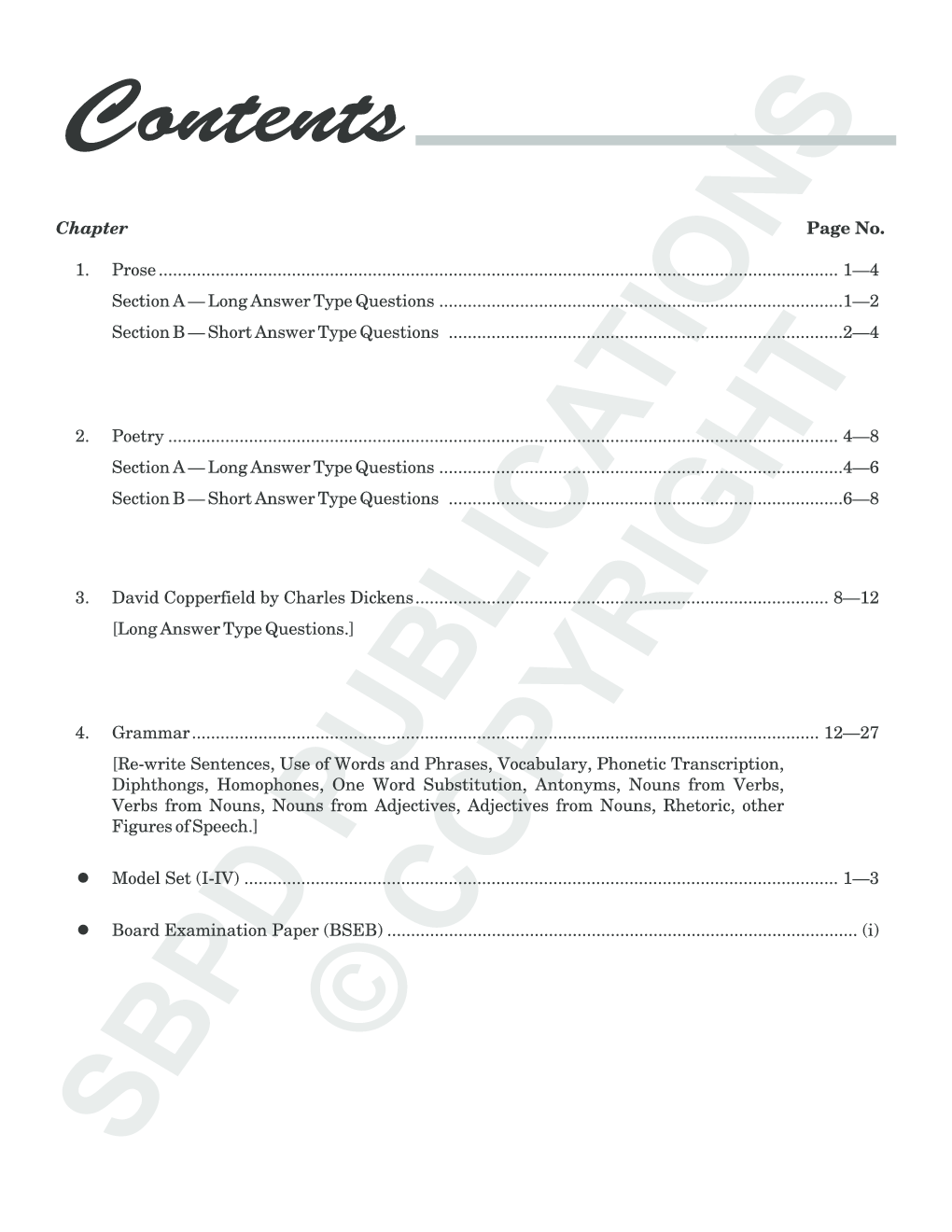 English (E-Model Paper) 50 Marks Class XIIth - Page 4