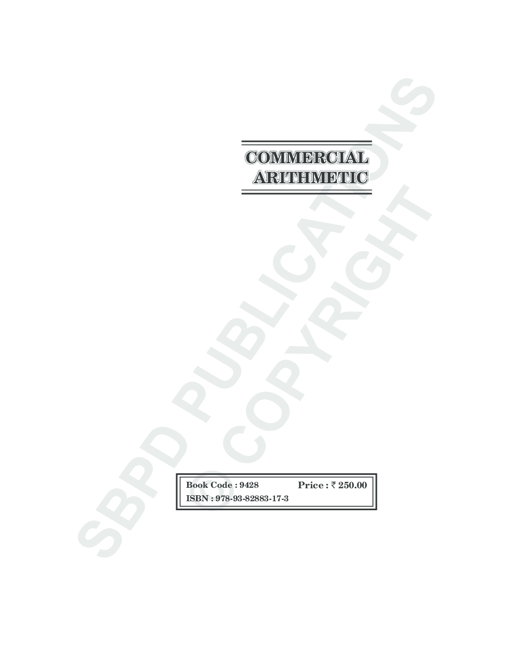 Commercial Arithmetic Text Book Class XIth - Page 2