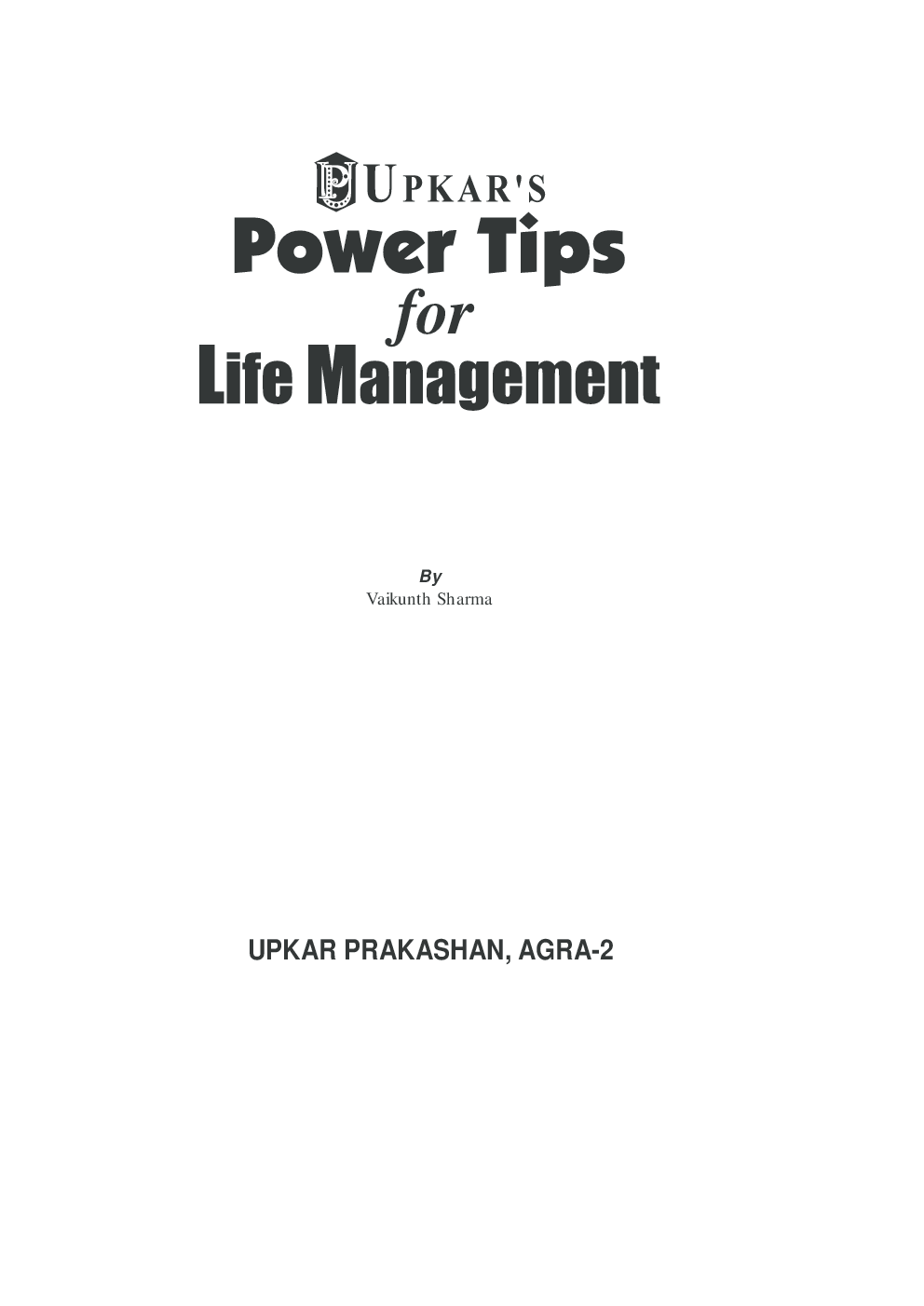 Power Tips for Life Management - Page 2