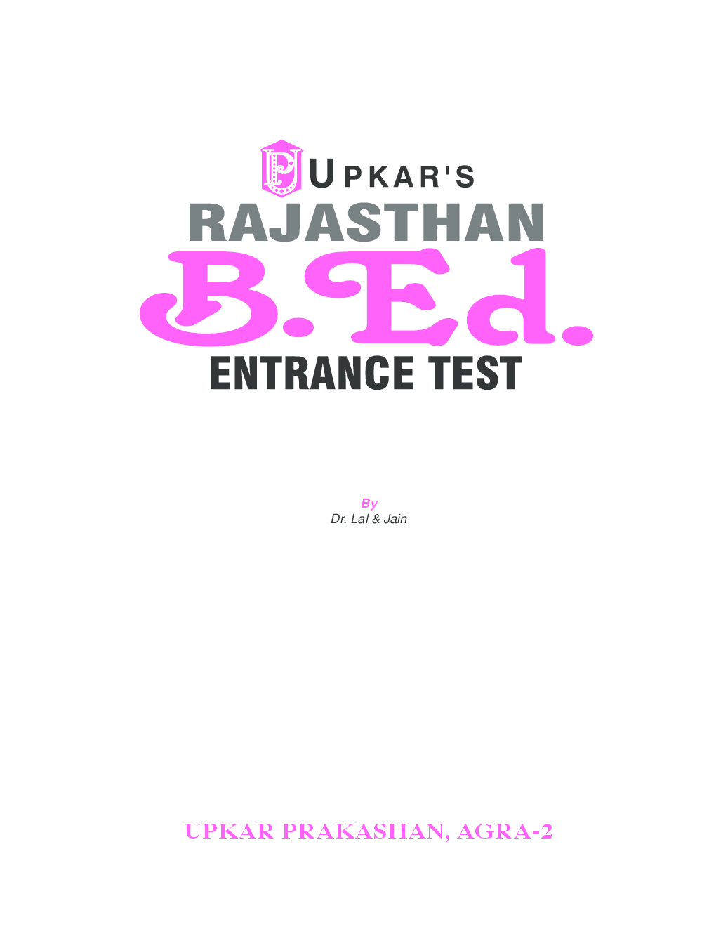 Rajasthan B.Ed Entrance Test - Page 2
