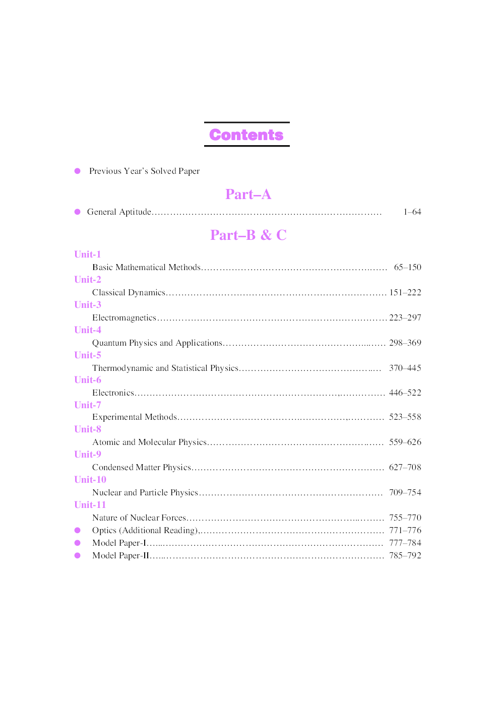 CSIR-UGC NET/JRF/SET Physical Sciences - Page 5