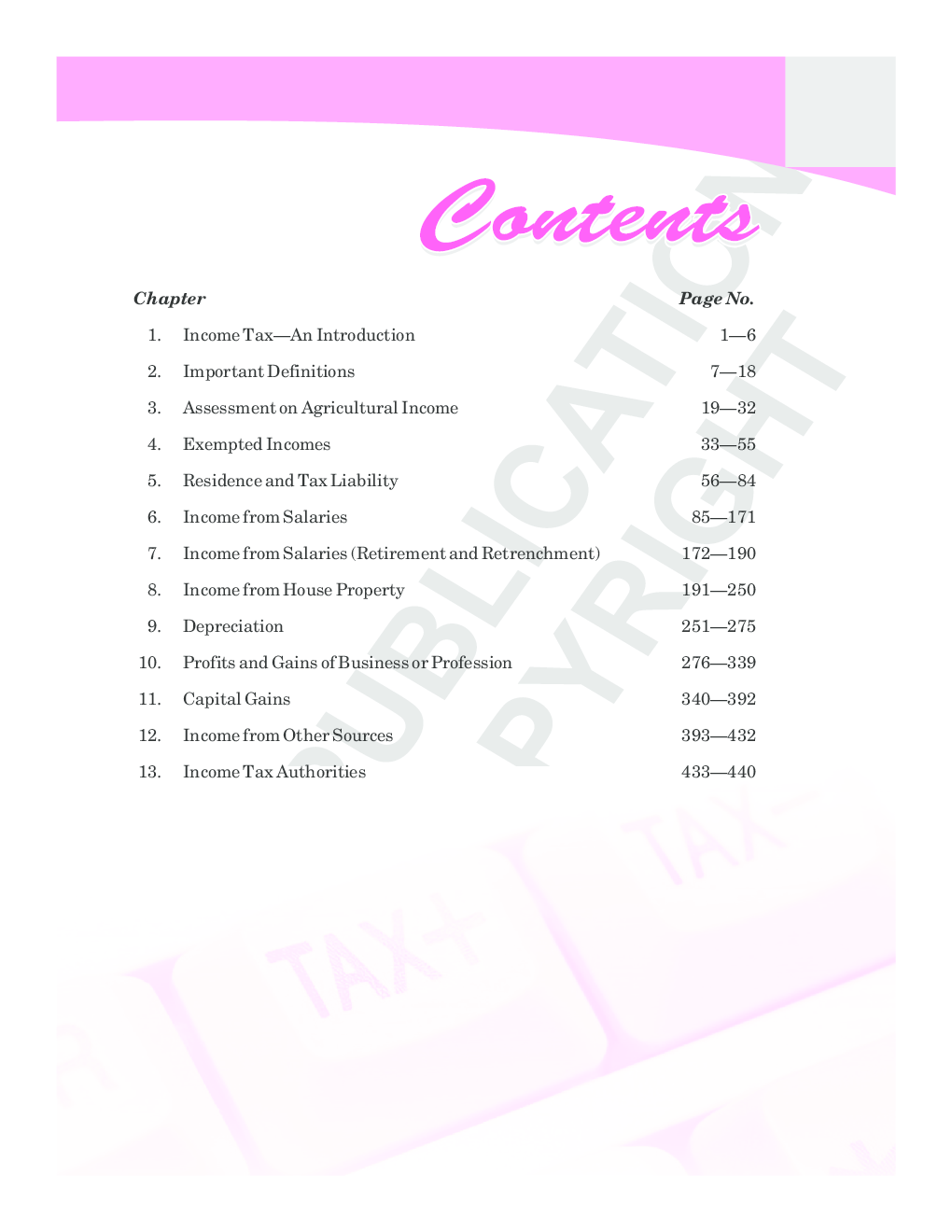 Income Tax Law & Accounts English Language - Page 4