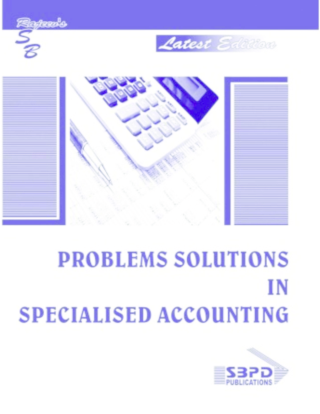 Problems & Solutions In Specialised Accounting - Page 1