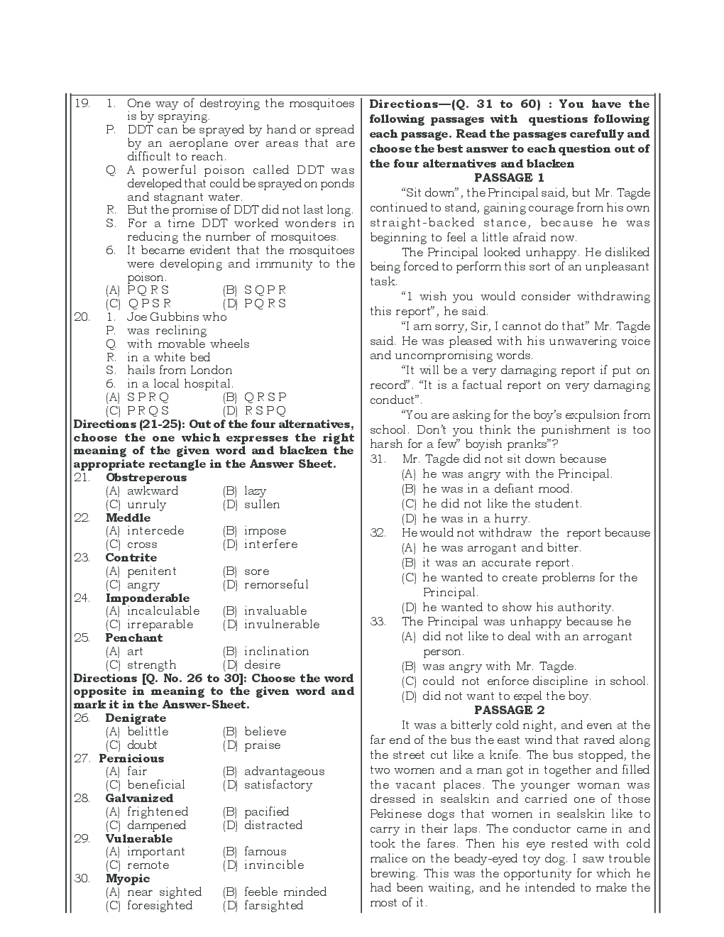 SSC CGL Solved Practice Papers English-Tier II (Set 1 to Set 5) - Page 5