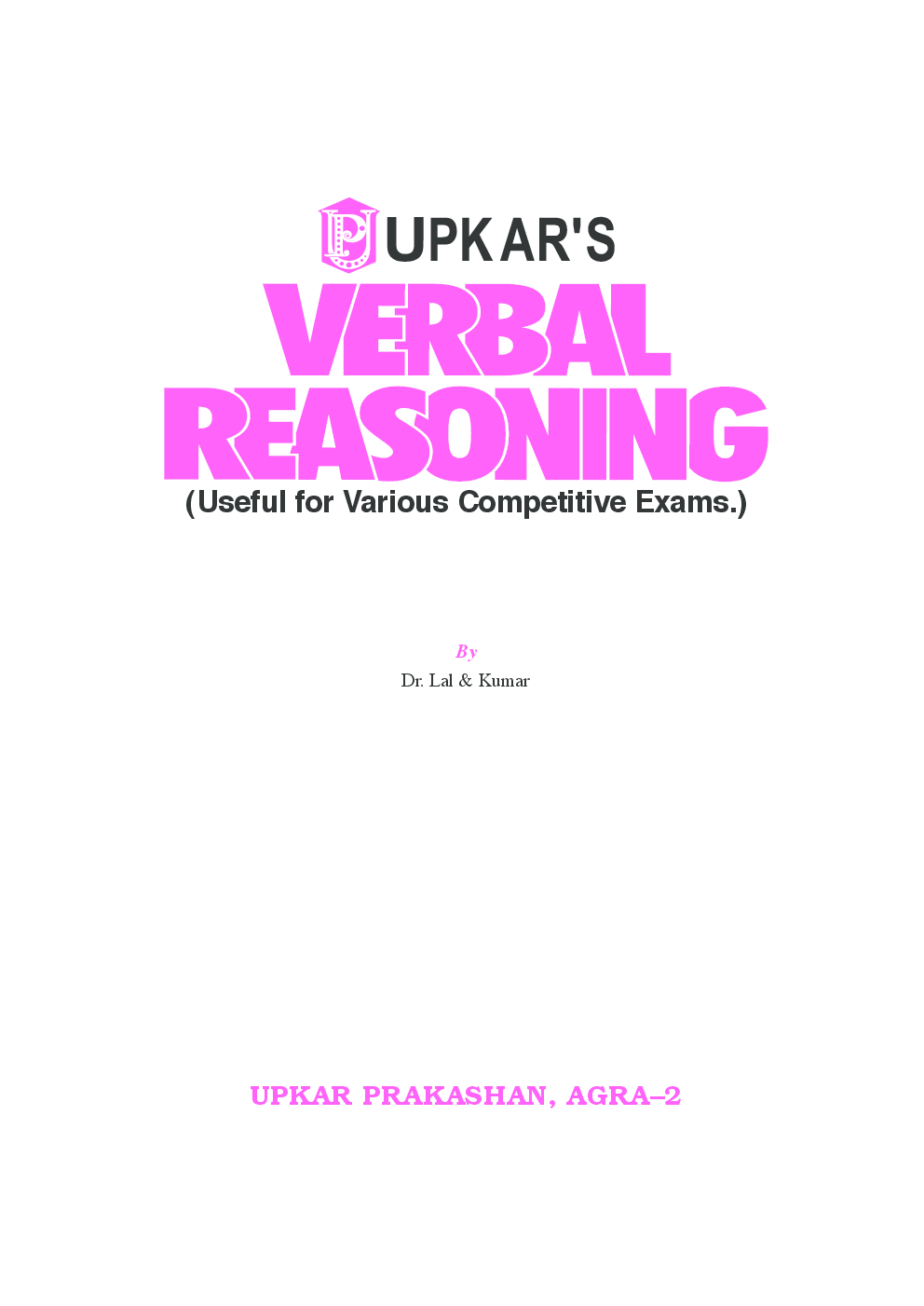 Verbal Reasoning - Page 2