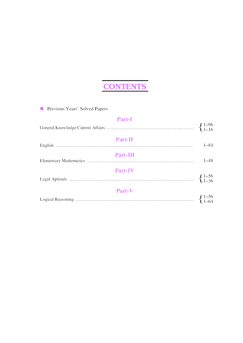 Common Law Admission Test (CLAT) - Page 4