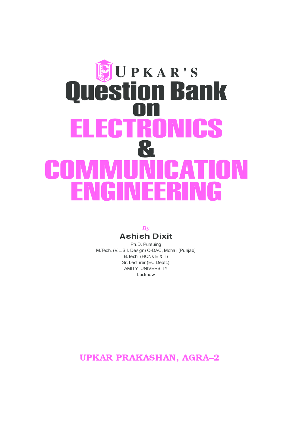 Question Bank on Electronics & Communication Engineering - Page 2