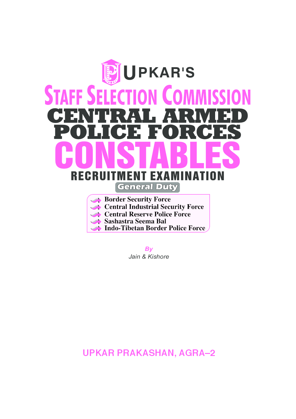 Staff Selection Commission Central Armed Police Forces Constables Recruitment Exams - Page 2