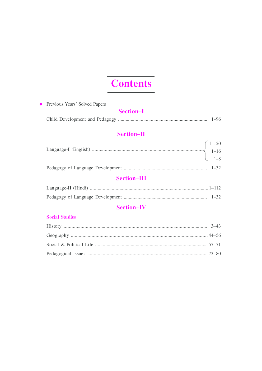 Central Teacher Eligibility Test Elementary Stage (Paper-II) (For Classes VI-VIII) Social Studies - Page 4
