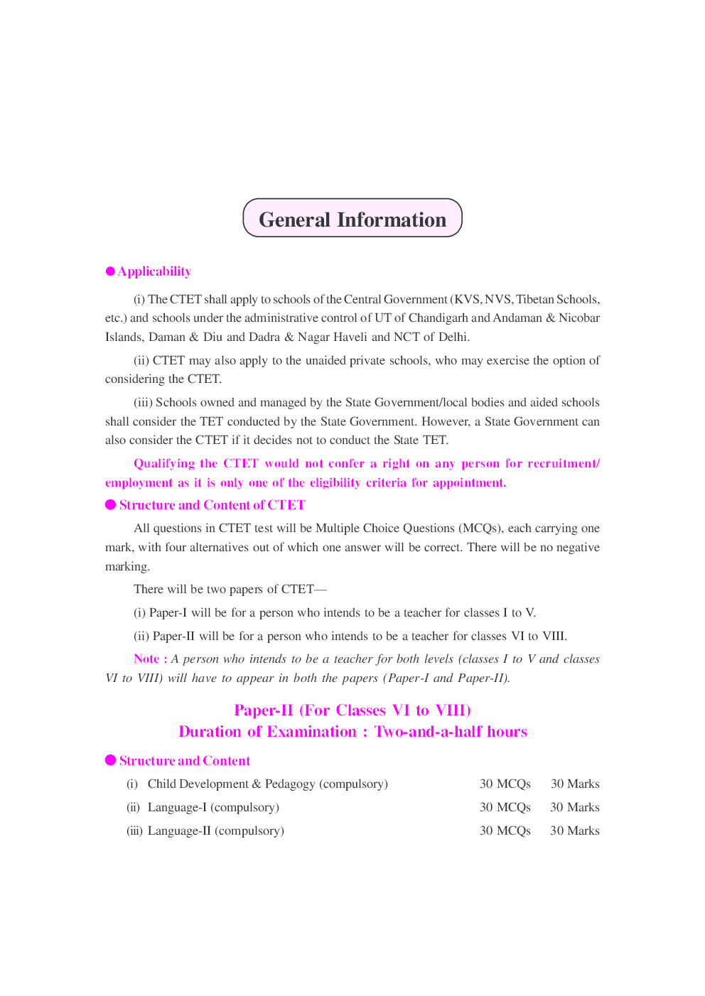 Central Teacher Eligibility Test Elementary Stage (Paper-II) (For Classes VI-VIII) Social Studies - Page 5