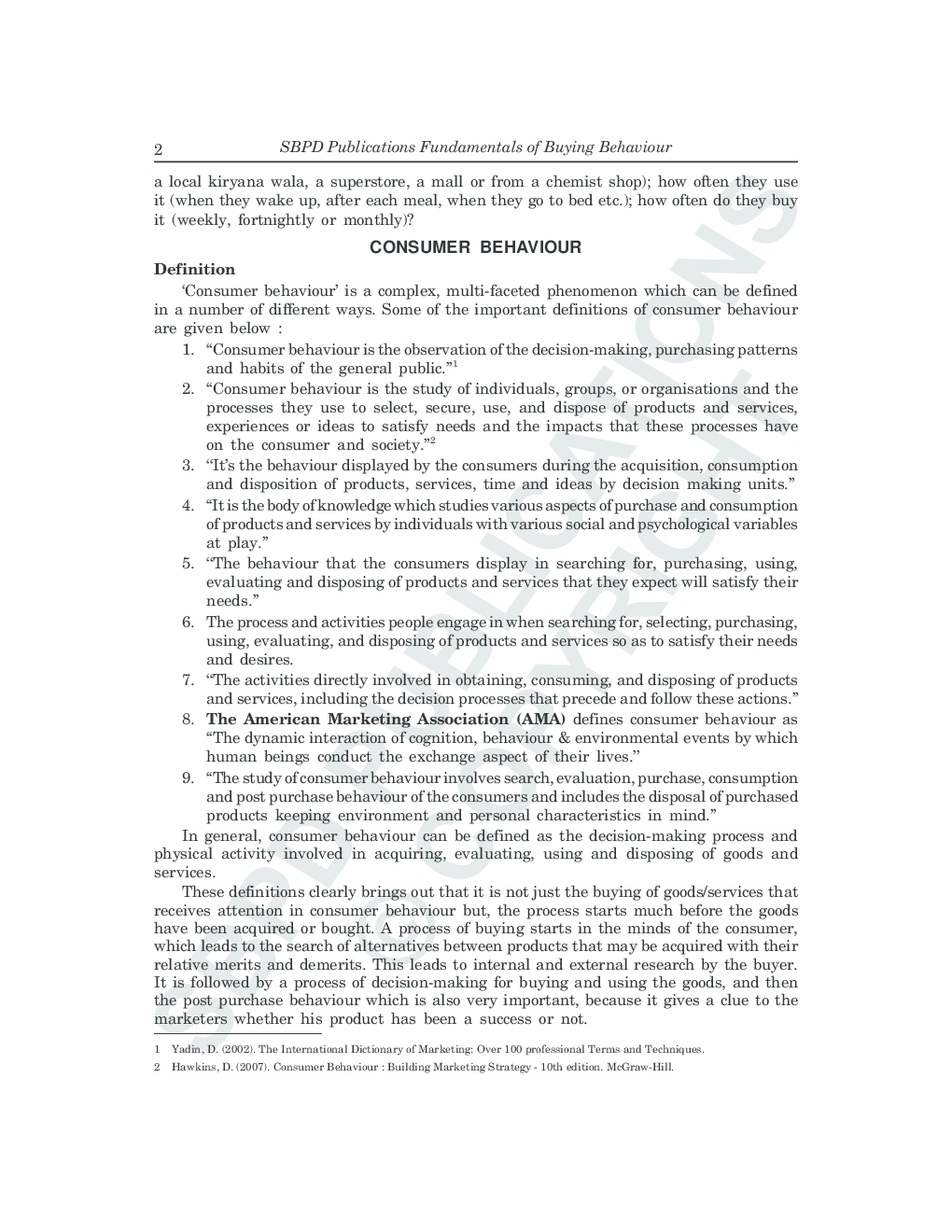 Fundamentals of Buying Behaviour - Page 5