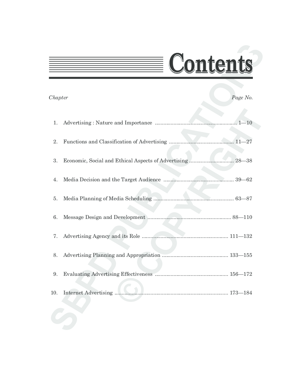 Advertising Management by Pooja Nasa And Sanjay Gupta - Page 3