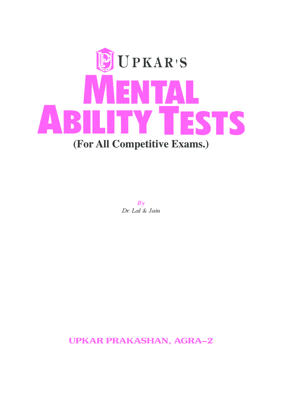 Upkar\'s Mental Ability Test - Page 2