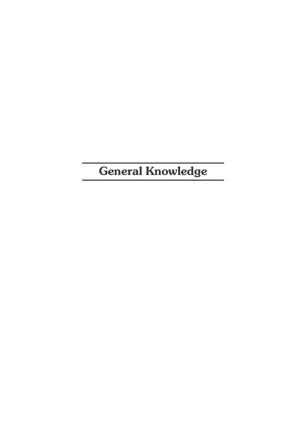 General Knowledge & Current Affairs - Page 2