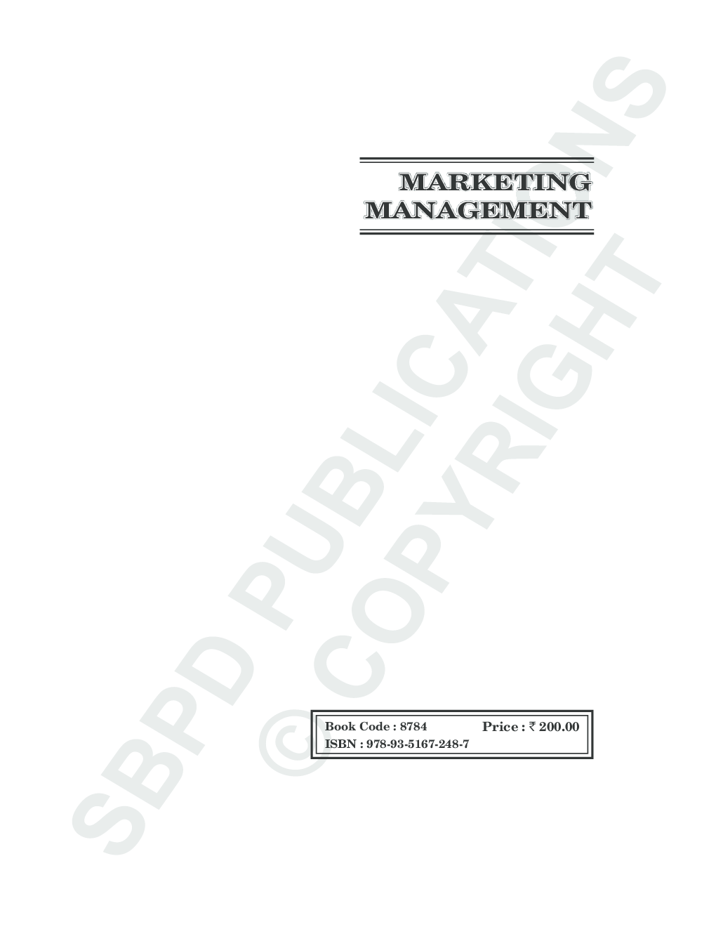 Marketing Management for B. B. A. III - Page 2