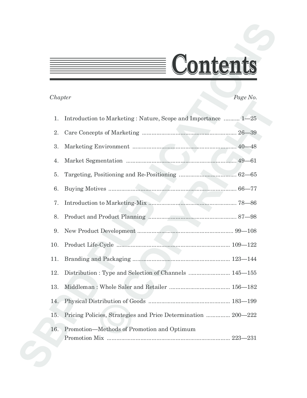 Marketing Management for B. B. A. III - Page 5