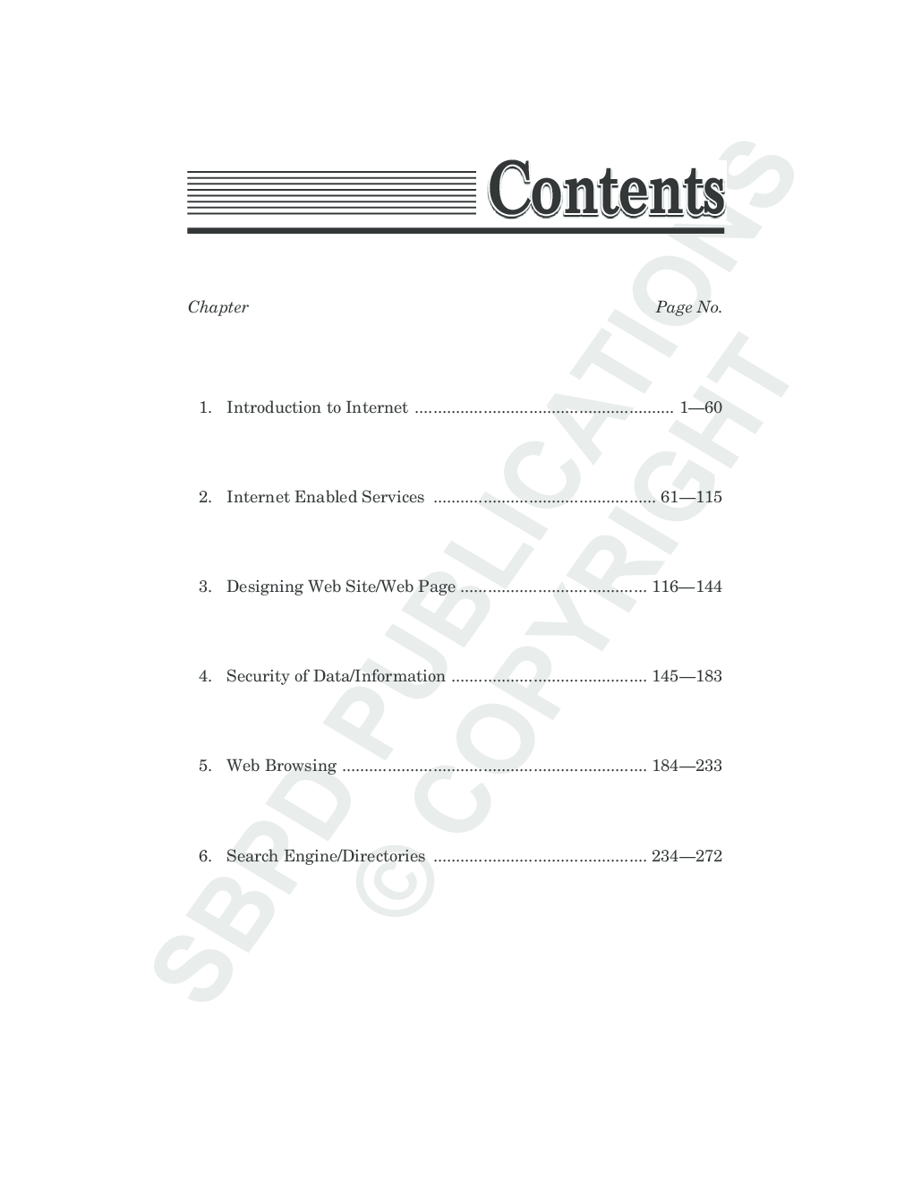 Internet & World Wide Web B.Com. III - Page 3