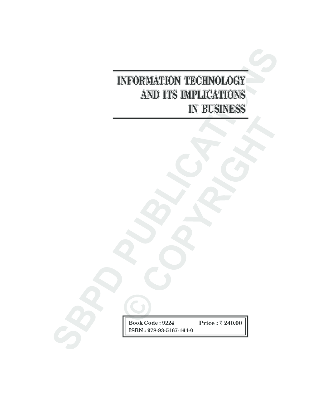 Information Technology & Its Implications in Business for B. Com. III - Page 2