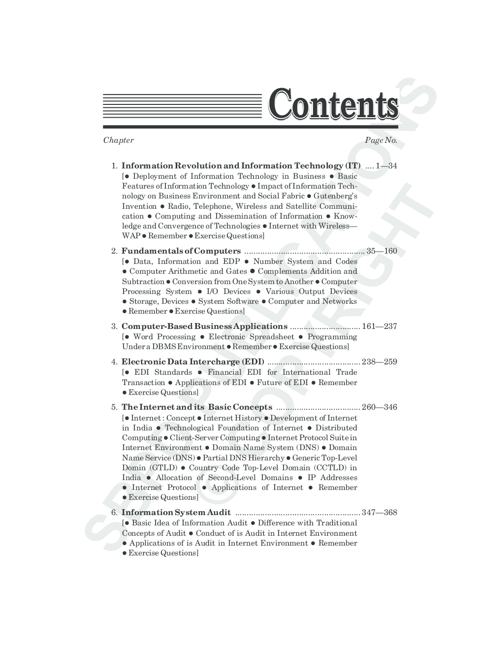 Information Technology & Its Implications in Business for B. Com. III - Page 3