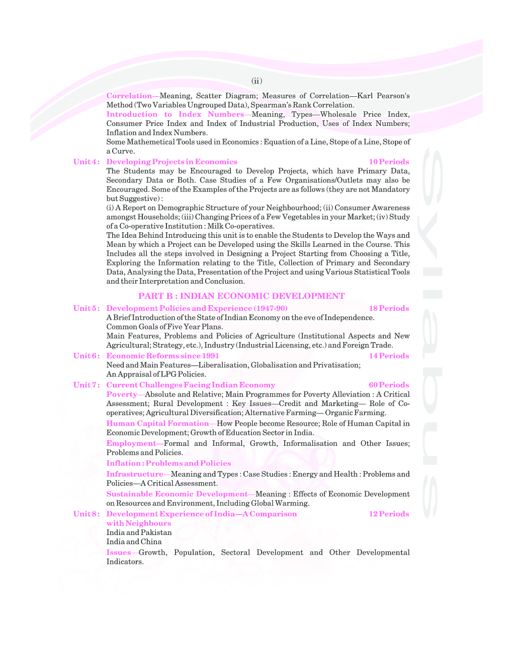 Economics Text Books Class XI - Page 4