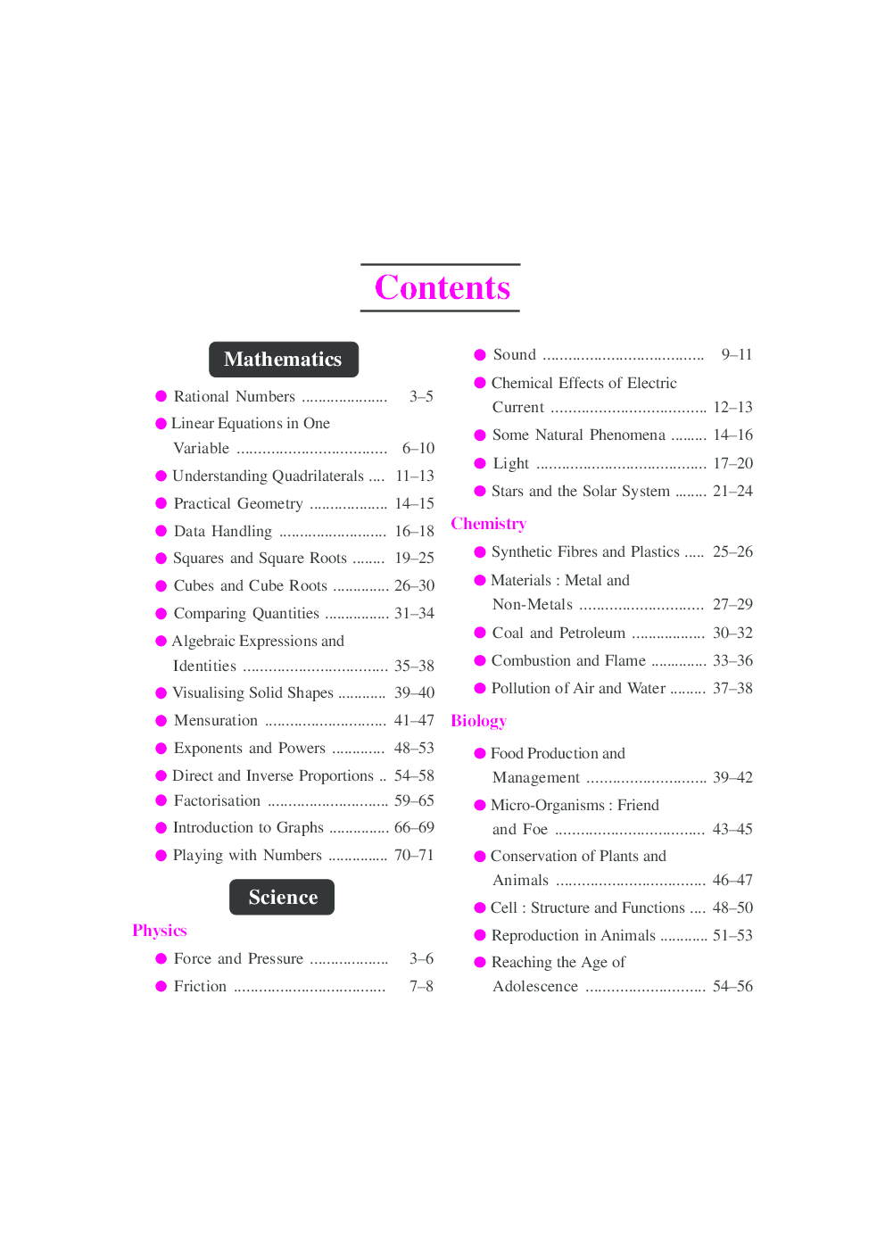 Science Talent & Olympiad Exam. (For Class VIII) - Page 4