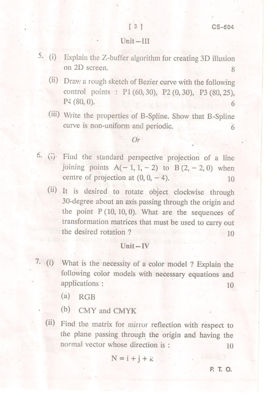 RGPV QUESTION PAPERS 3rd Year Computer Engineering (2009-2014) - Page 4
