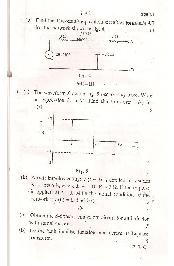 Download RGPV Electronics and Communication 2nd Previous Year Question